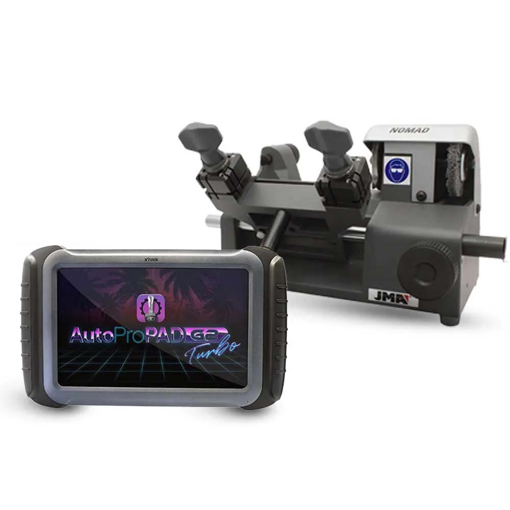 Xtool AutoProPad G2 Turbo with JMA NOMAD Portable Key Duplicator Machine