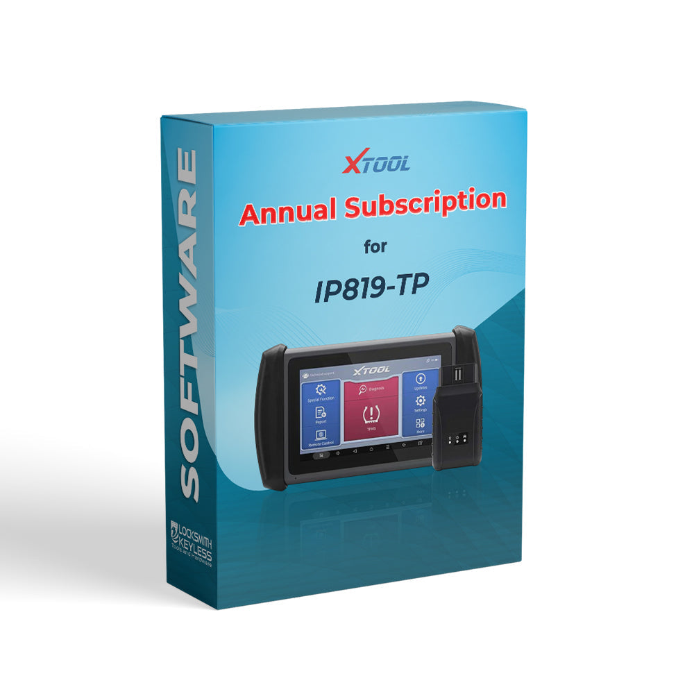 XTOOL 1 Year Subscription for IP819TP Bidirectional Scan Tool