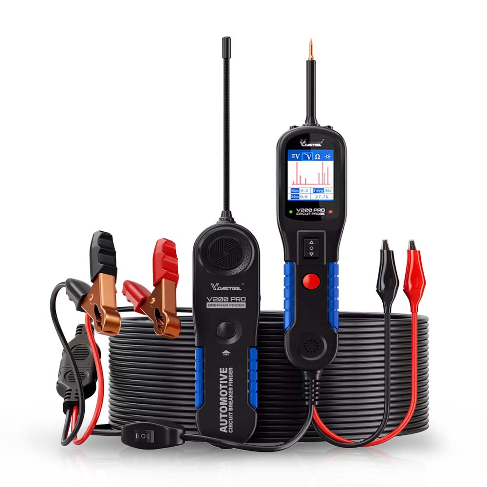 XTOOL - V200 Pro Automotive Power Circuit Probe Tester and Breaker Finder Tool