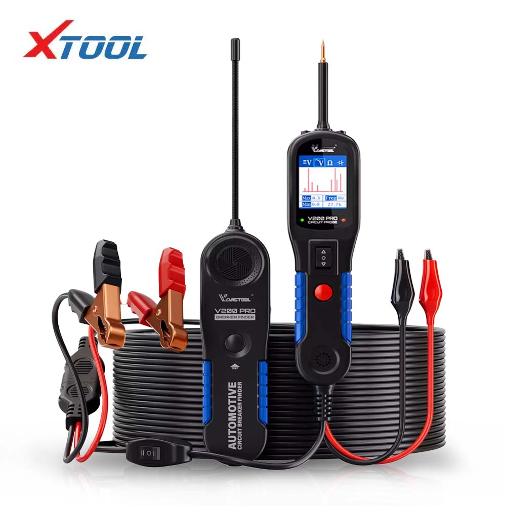XTOOL - V200 Pro Automotive Power Circuit Probe Tester and Breaker Finder Tool