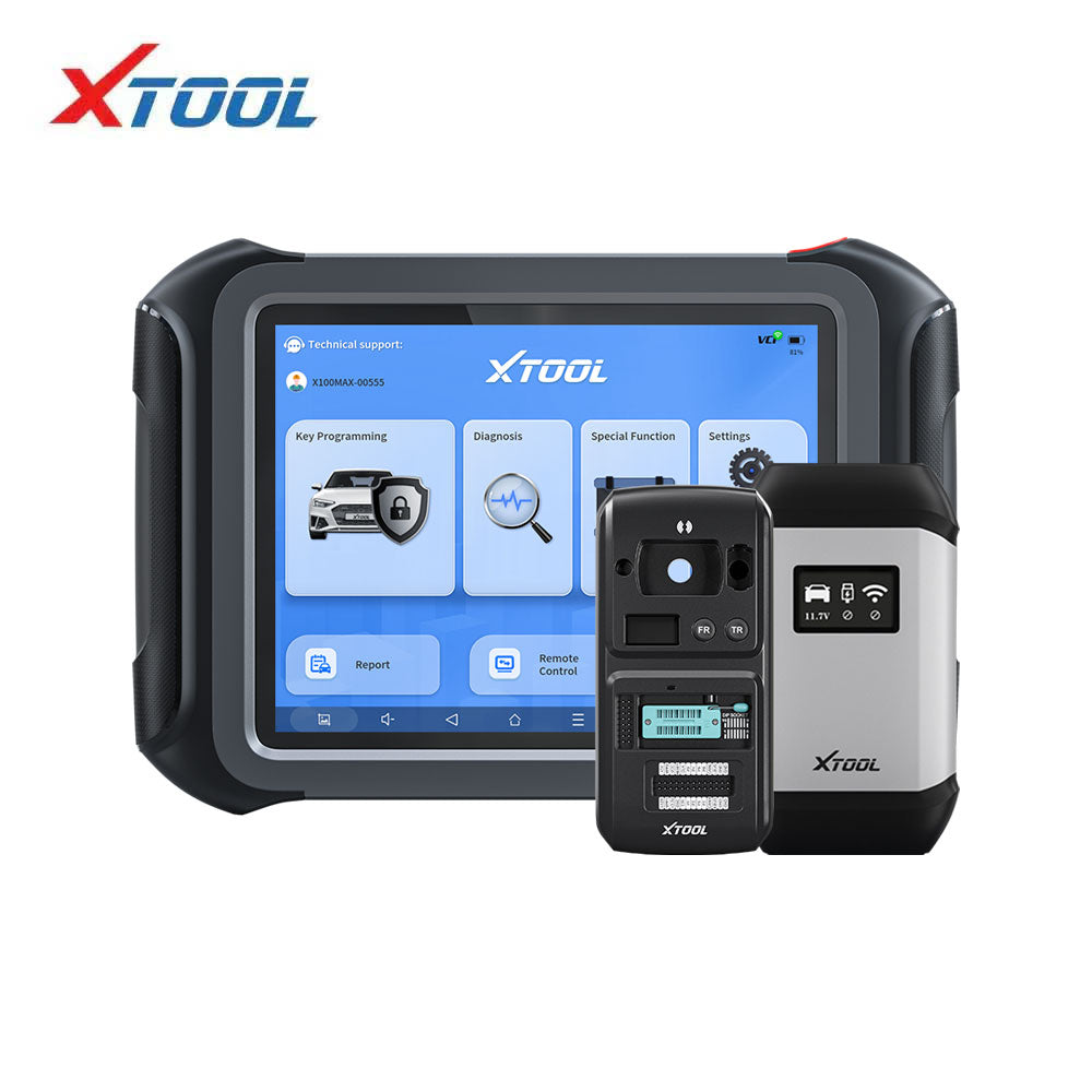 XTOOL - X100MAX - Auto Key Programmer IMMO Elite Diagnostic Tool with KC501 - Full ECU Coding & Bidirectional Control and Update of X100 PAD3