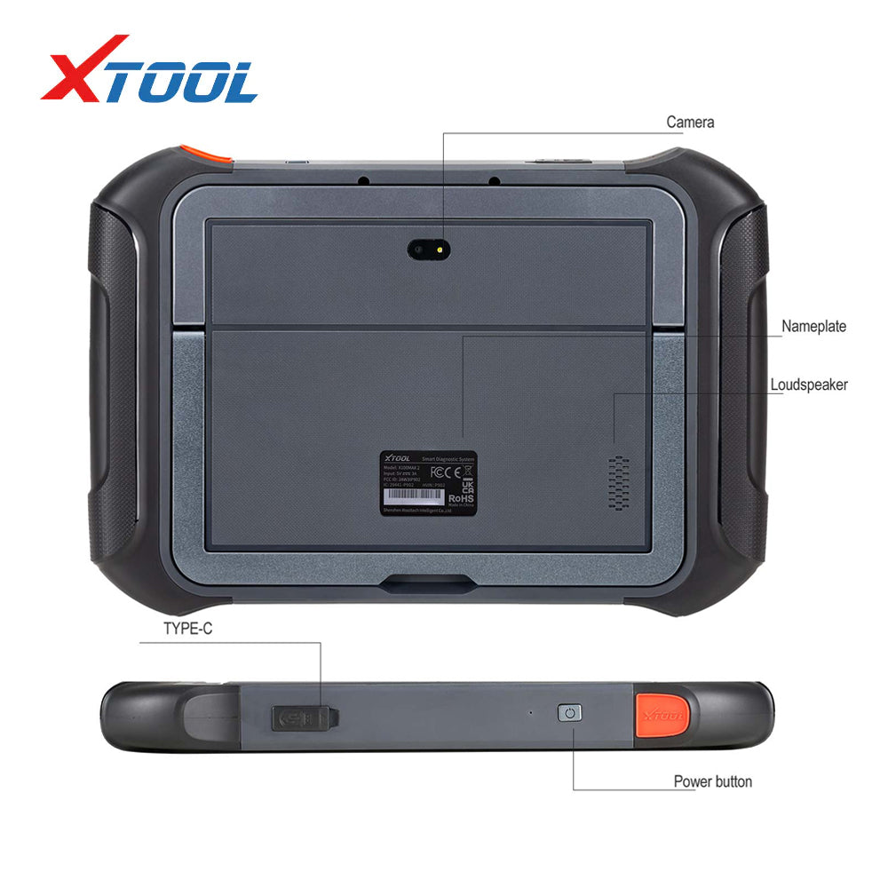 XTOOL - X100 MAX2 - Professional Key Programming and Diagnostic Tool with J2534
