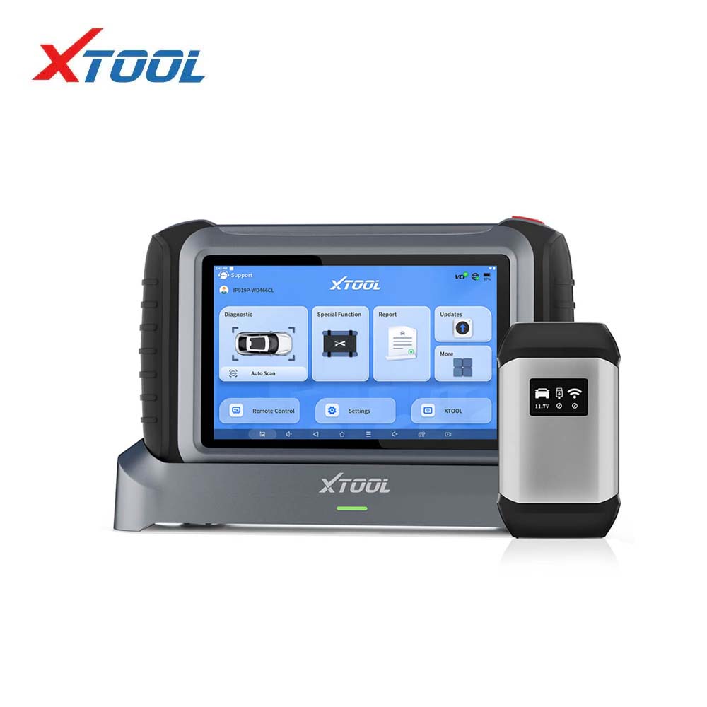 XTOOL - IP919PRO Bidirectional Car Scanning Tool with ECU Coding, 42+ Special Functions and BMW Test Plan