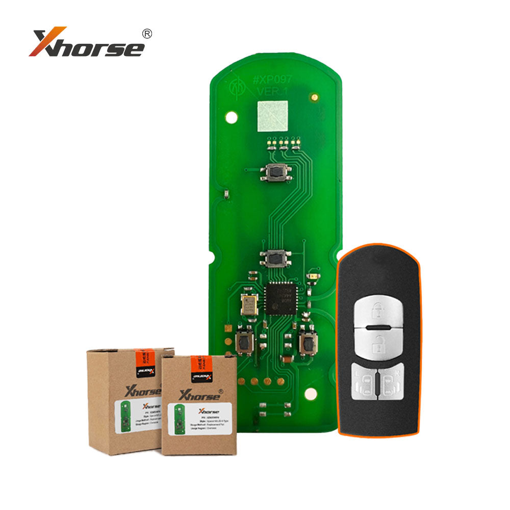 Xhorse XZMZD8EN Mazda Smart Key 4 Buttons PCB Board for VVDI Key Tool