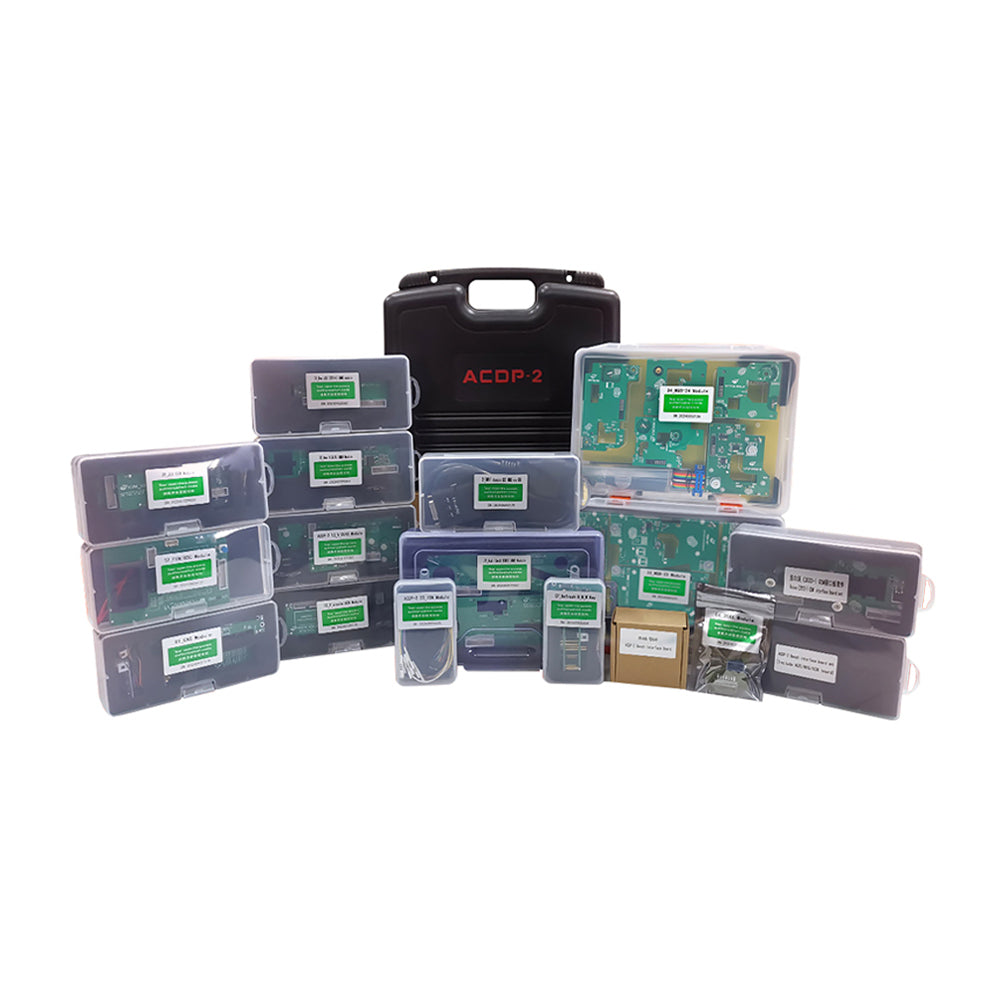 Yanhua ACDP-2 2024 Locksmith Package with Module 1/2/3/7/9/10/12/20/24/29/31/33/34 for BMW Land Rover Porsche Volvo Audi Add Keys and All Key Lost