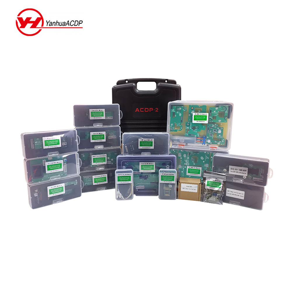Yanhua ACDP-2 2024 Locksmith Package with Module 1/2/3/7/9/10/12/20/24/29/31/33/34 for BMW Land Rover Porsche Volvo Audi Add Keys and All Key Lost