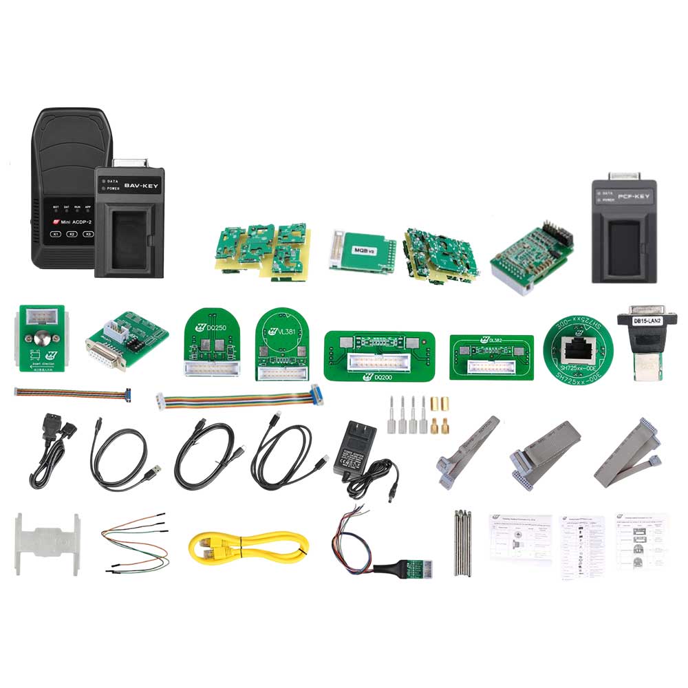 Yanhua ACDP-2 VW/Audi TCU/ODO Mileage Package with Module 21/25/30/33/34 for VW/Audi Gearbox and Cluster Mileage Correction