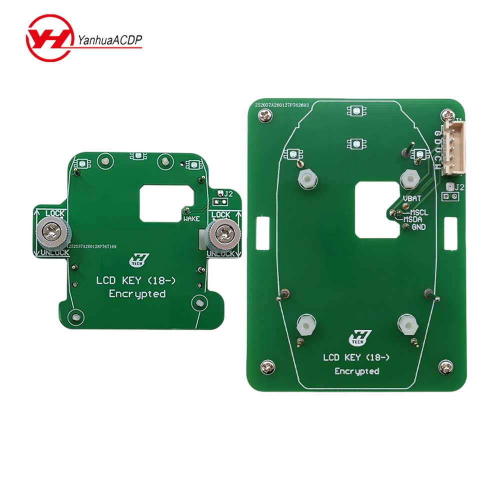 Yanhua BMW BDC2/BDC3/BCP/LCD (Encrypted Chip Copy) Interface Board and BDC3 PCB Interface Board (Unencrypted Key Copy) Kit Package