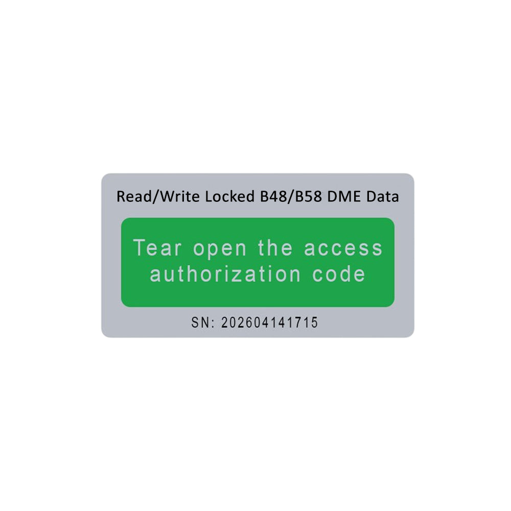 Yanhua ACDP A520 License for BMW B48/B58 DME Data Read/Write Works with B48/B58 Interface Board
