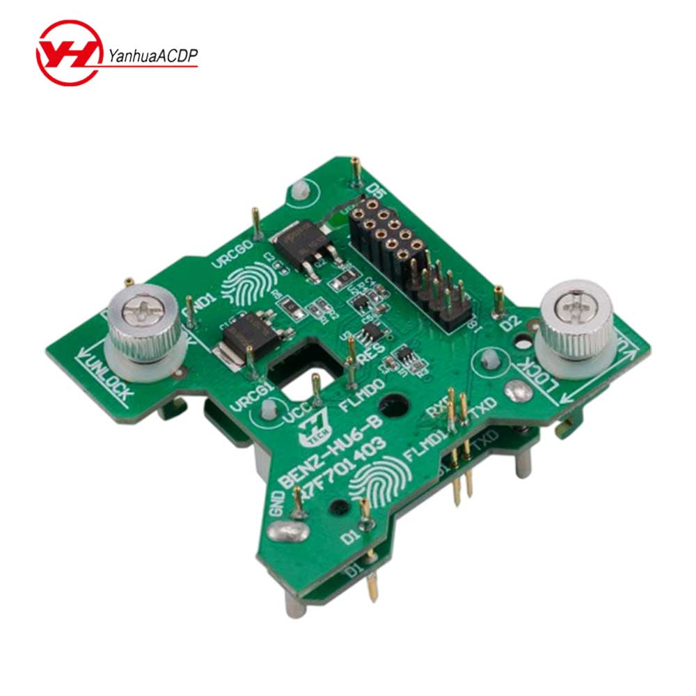 Yanhua MB HU6 R7F71403-B Interface Board for Mercedes Benz A247 W177 A-class HU6 Instrument Cluster Used with Module 37