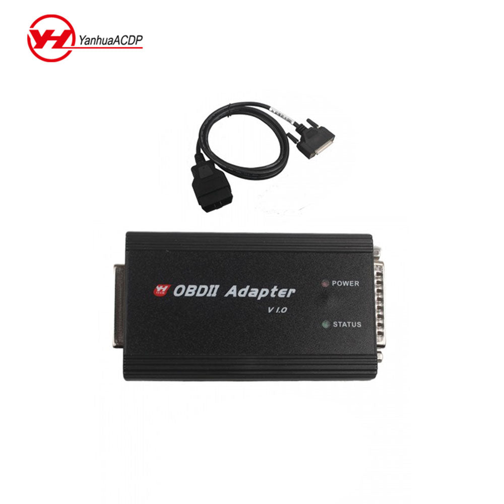 Yanhua OBD II Adapter Plus OBD cable Works with CKM100 and DIGIMASTER III for Key Programming