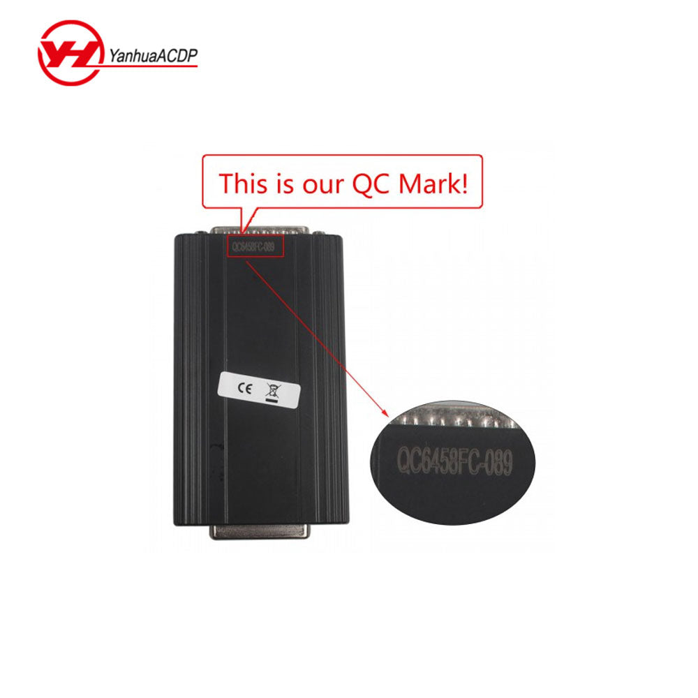 Yanhua OBD II Adapter Plus OBD cable Works with CKM100 and DIGIMASTER III for Key Programming