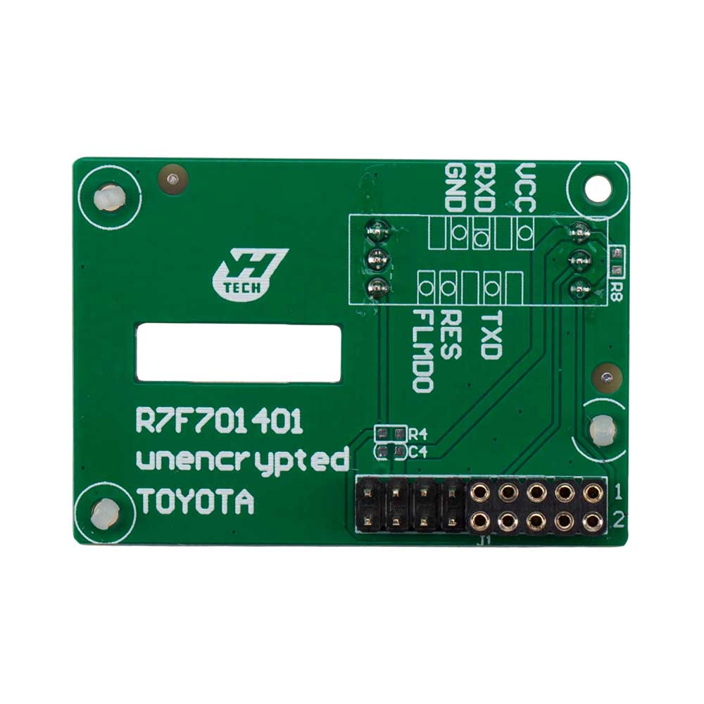 Yanhua Toyota R7F701401 Unencrypted Interface Board for Toyota Crown Cluger, Highlander, Venza, Avalon, Levin GT Mileage Correction