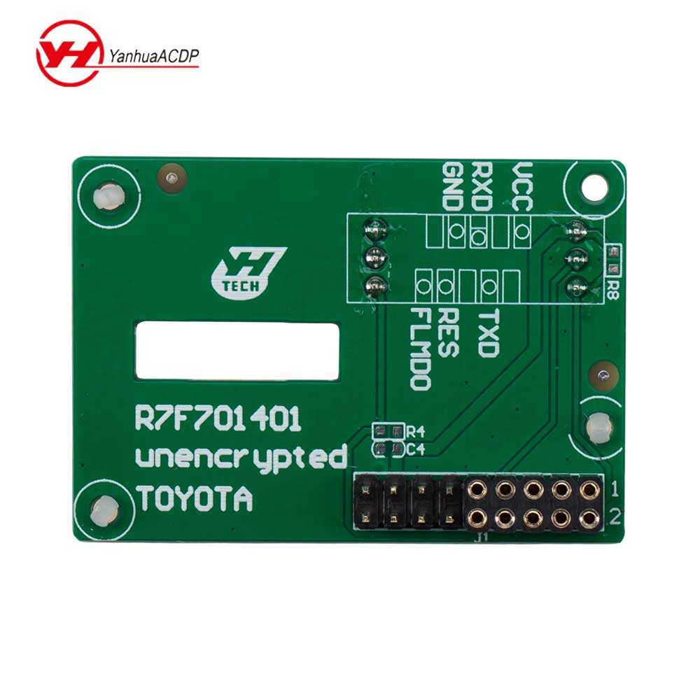 Yanhua Toyota R7F701401 Unencrypted Interface Board for Toyota Crown Cluger, Highlander, Venza, Avalon, Levin GT Mileage Correction