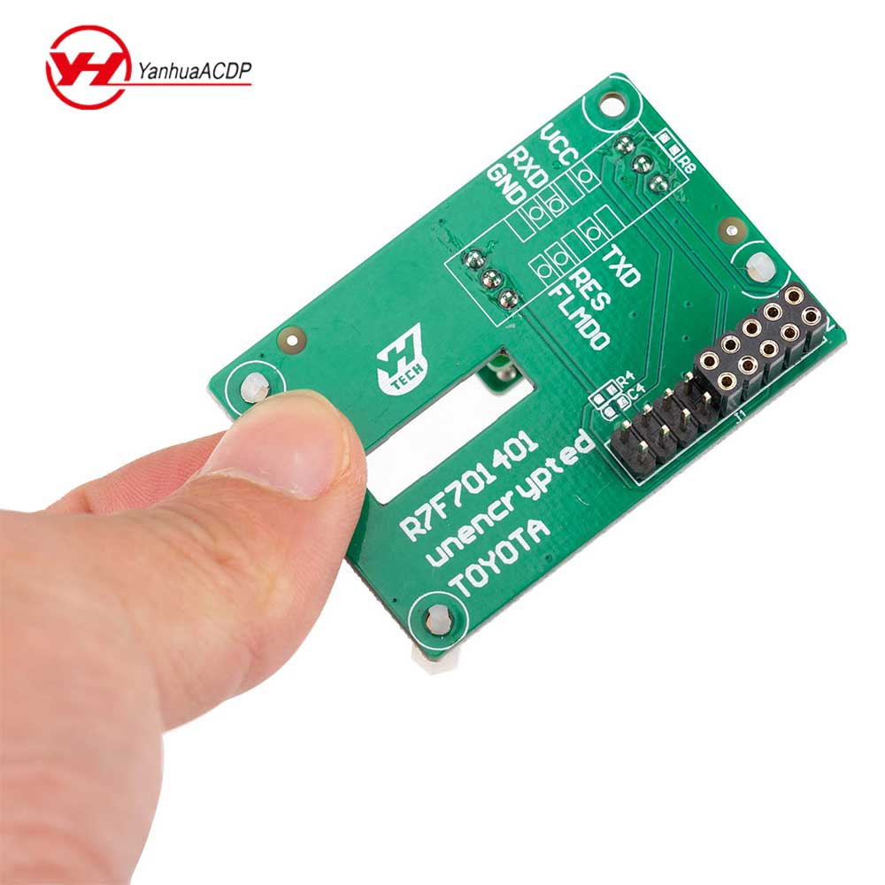 Yanhua Toyota R7F701401 Unencrypted Interface Board for Toyota Crown Cluger, Highlander, Venza, Avalon, Levin GT Mileage Correction