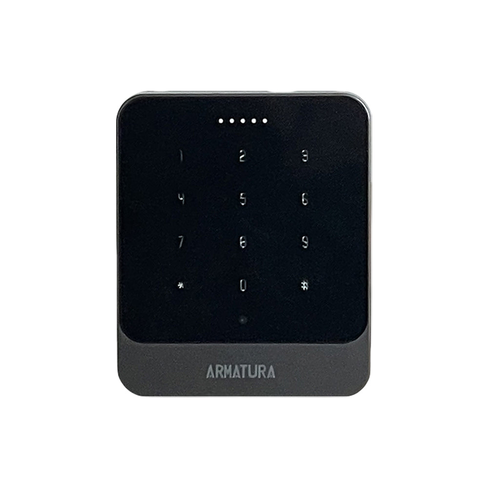 ZKTeco - AMT-EP20CKQ-M - Atlas Series QR Code Scanner with Multi-Tech Smart Reader and Touch Keypad, Single Gang, 13.56 MHz Bluetooth