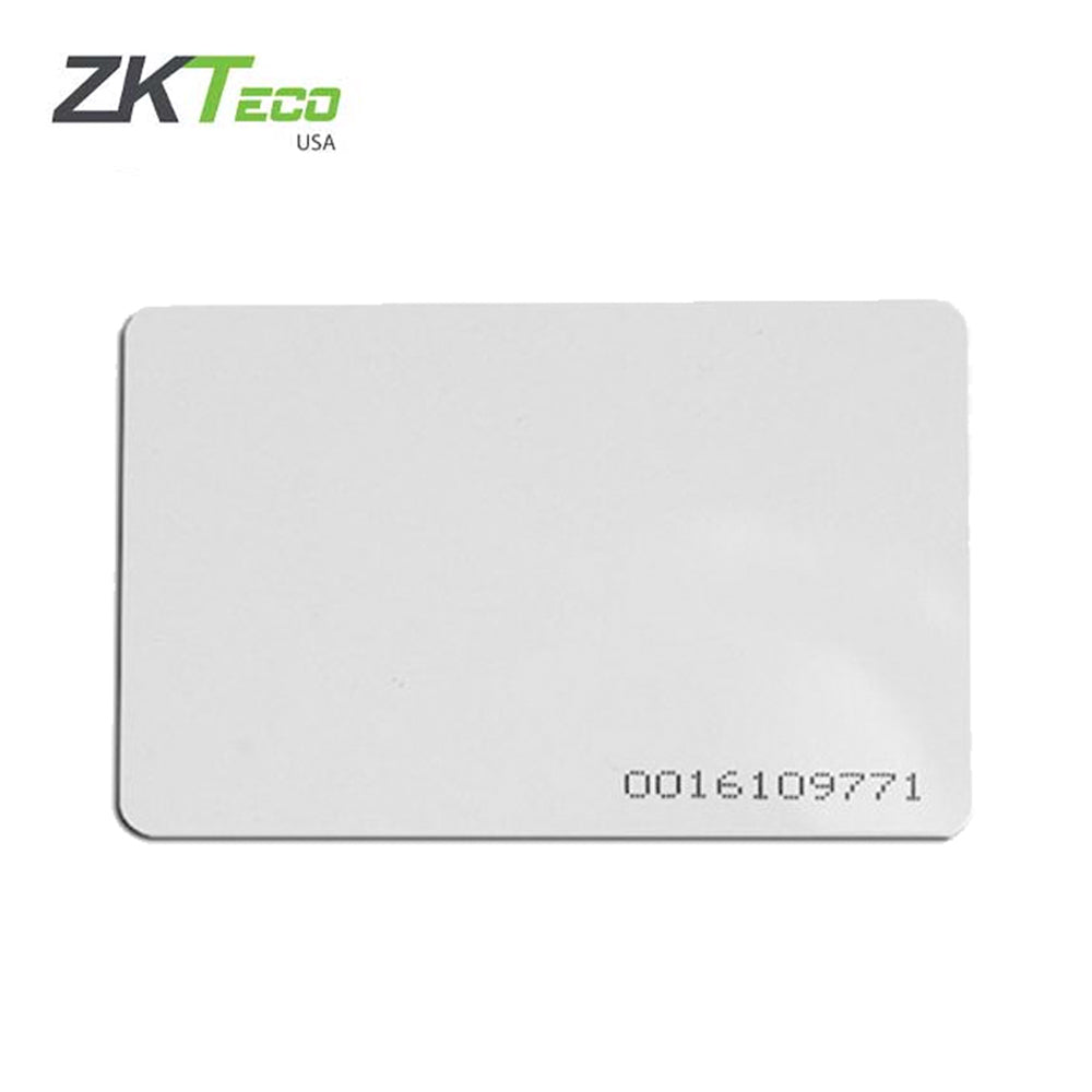 ZKTeco - PROX-CARD-THIN - Read Only Thin Proximity Cards - 125kHz