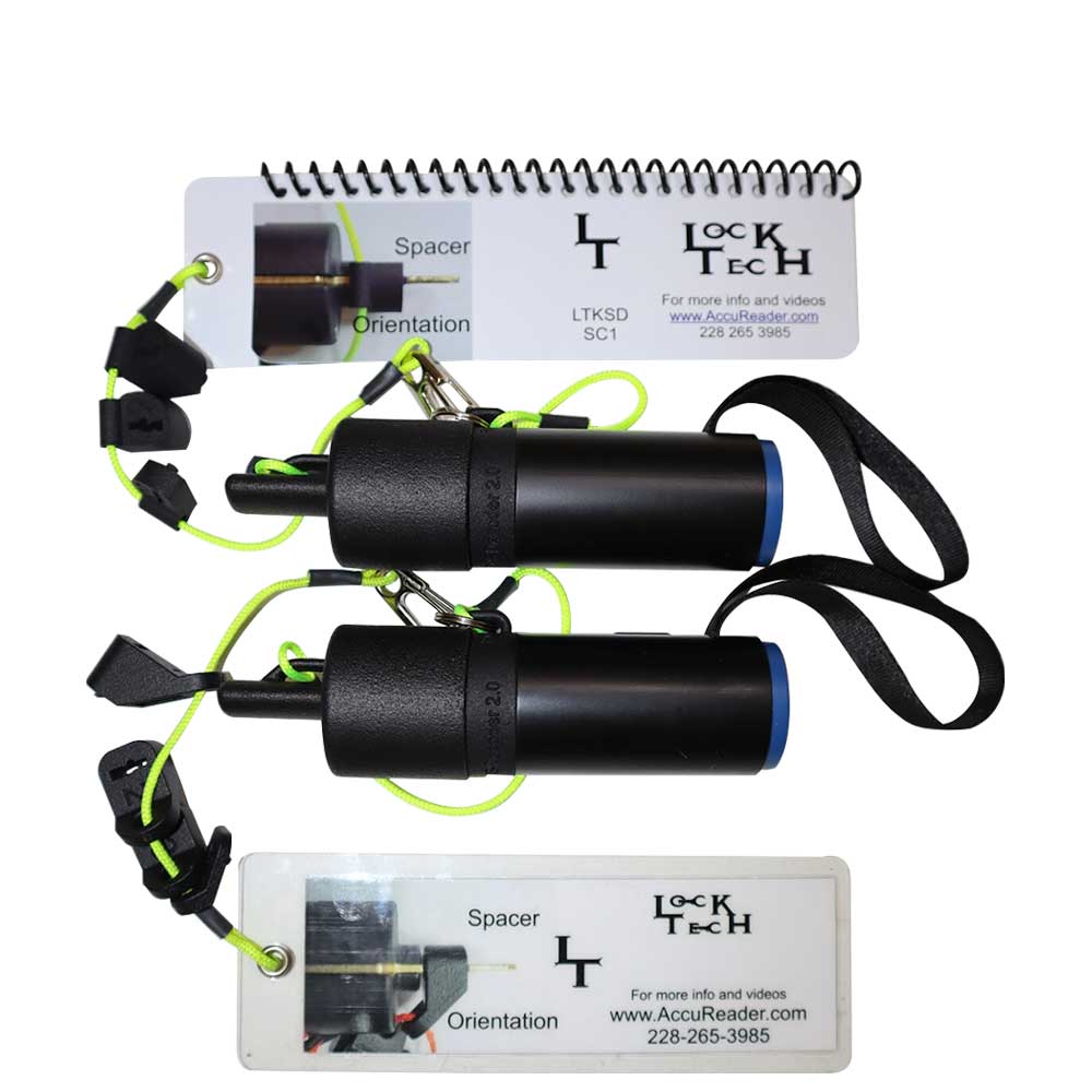 LockTech LTKSD2.0 Kwikset SmartKey Decoder 1-Tool 1-KW1/ 1-SC1 2X Complete Package
