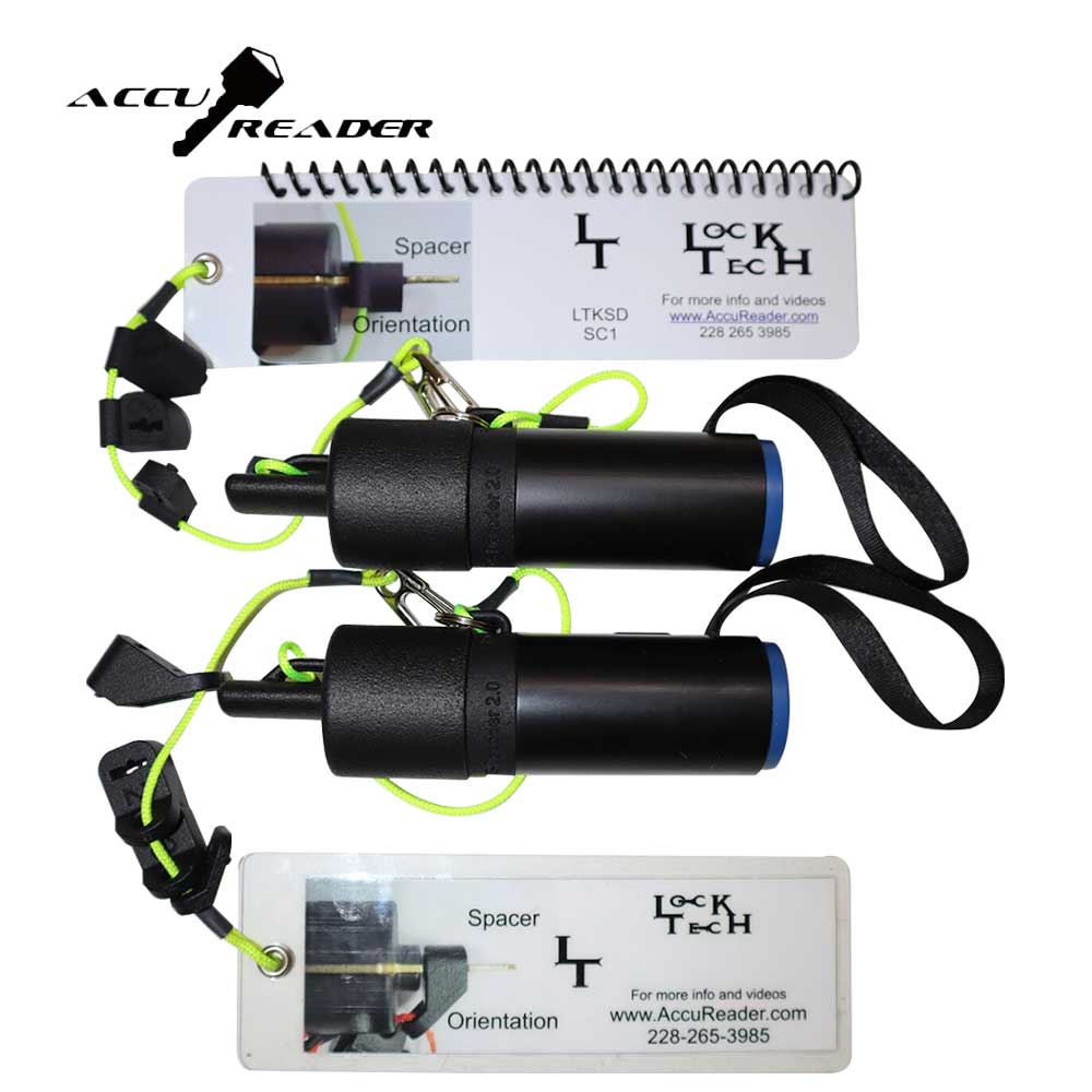 LockTech LTKSD2.0 Kwikset SmartKey Decoder 1-Tool 1-KW1/ 1-SC1 2X Complete Package