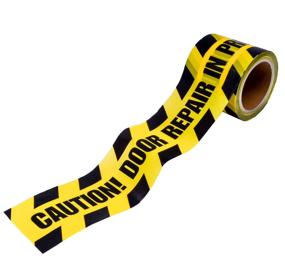 ACT 300 Feet Long Caution Tape - "Door Repair In Progress" 300 Feet