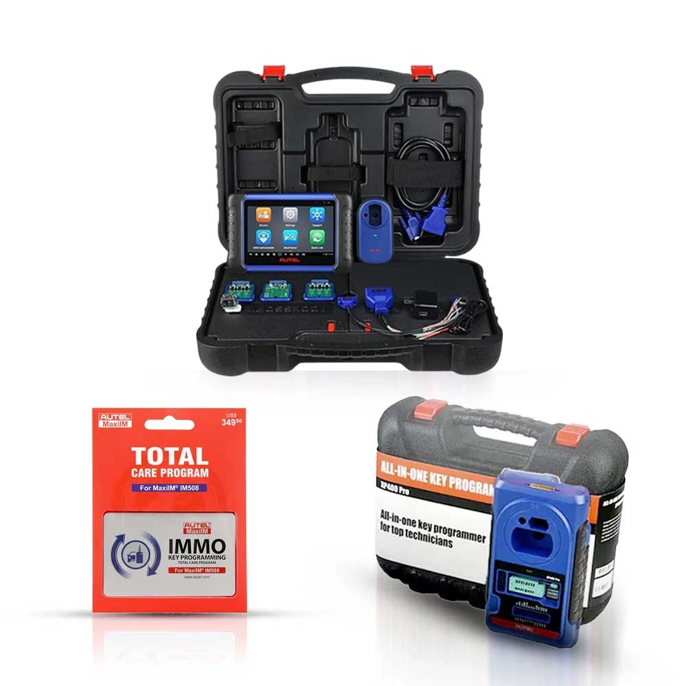 Autel MaxiIM IM508S Key Programming and Diagnostic Tool (2-Year Update) and XP400 PRO Key Programmer