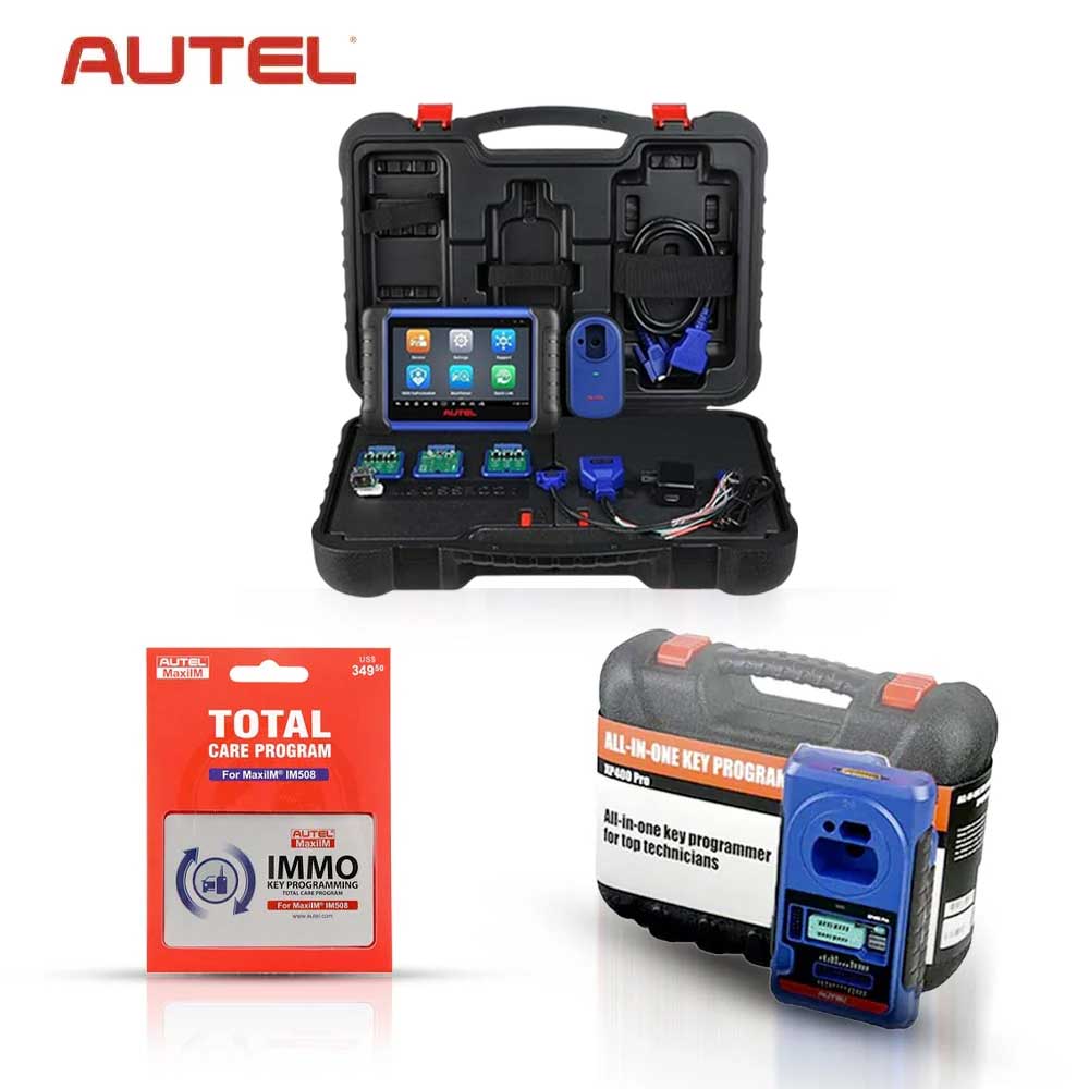 Autel MaxiIM IM508S Key Programming and Diagnostic Tool (2-Year Update) and XP400 PRO Key Programmer