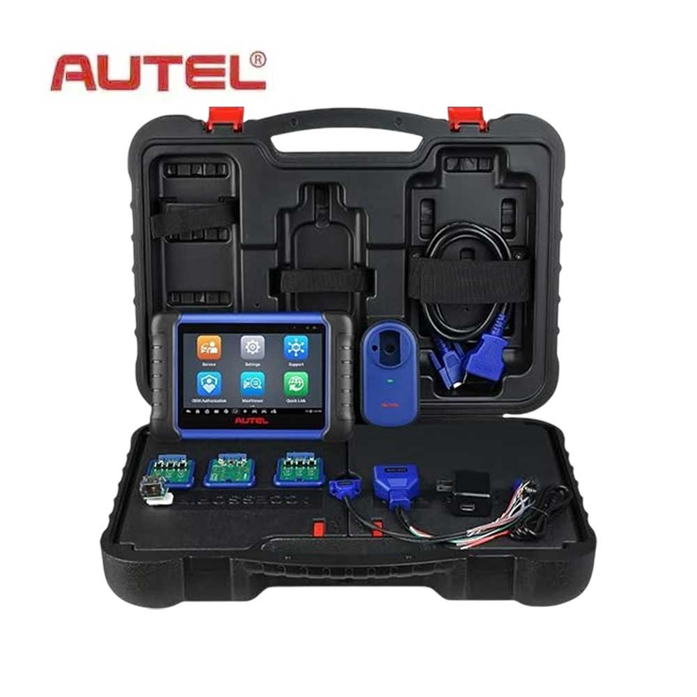 Autel MaxiIM IM508S Key Programmer and Xhorse XP005 Key Cutting Machine with VVDI Key Tool MAX PRO Remote