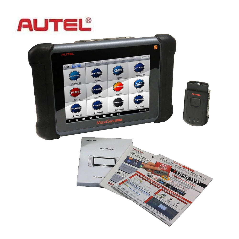 Autel MaxiSys 906BT Auto Diagnostic Tool Code Reader OBD2 Scanner ECU Coding