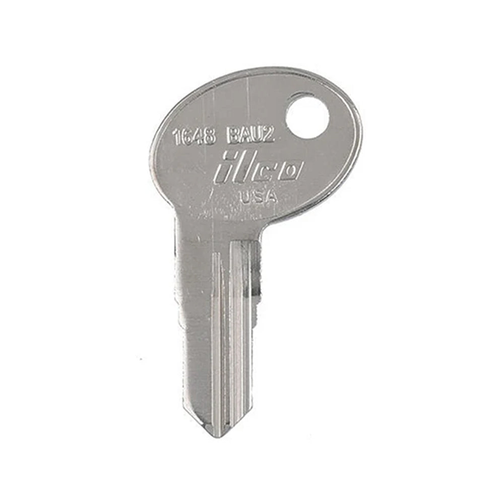 1648 Bauer Commercial & Residencial Key Blank - BUE-2 / BAU2