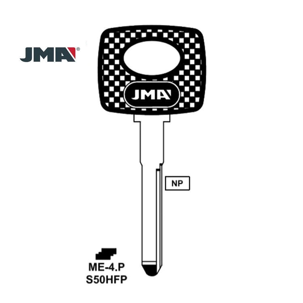1981 - 1993 JMA Blank Key for Mercedes Benz/ S50HF-P