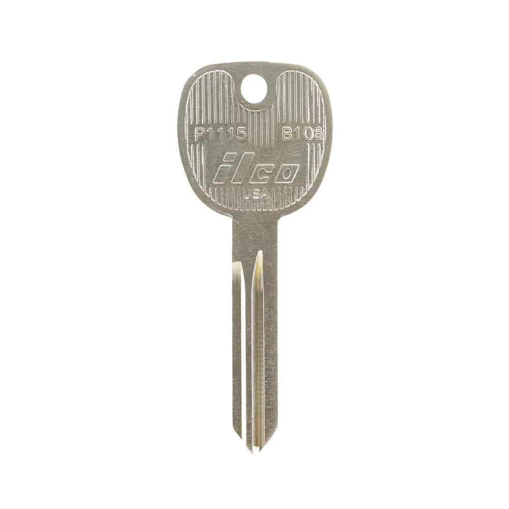 GM Double Sided 10 Cuts Key Blank - Z-Keyway - GM-37 / B106