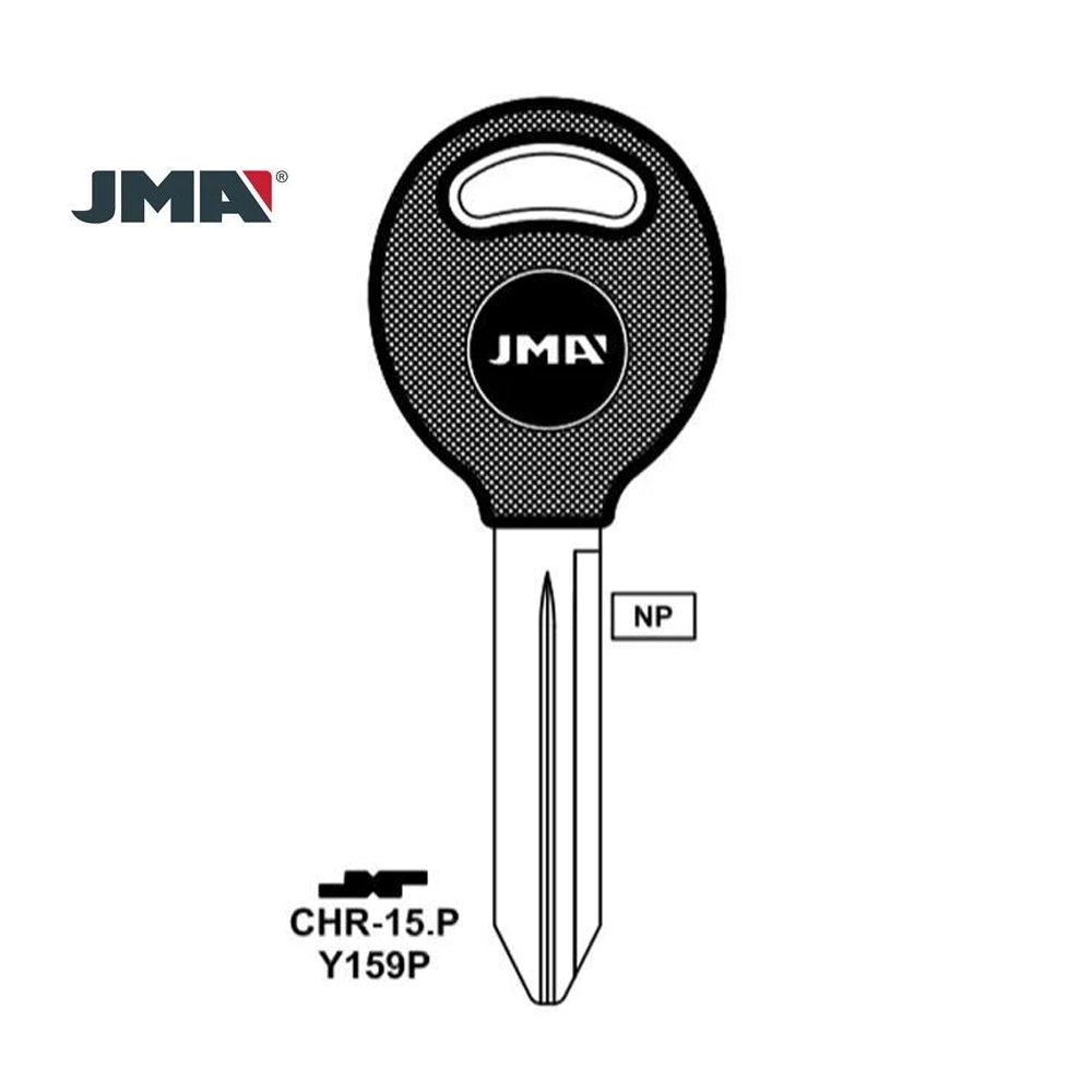 1994 - 2013 JMA Blank Key for Chrysler Jeep Dodge/ Y159P