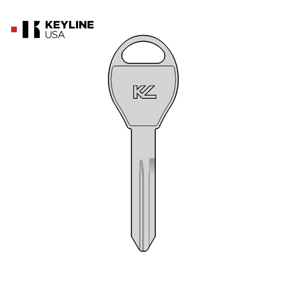 Keyline Mechanical Metal Key for Nissan / Infiniti / Subaru / Suzuki - BDA34 / DA34