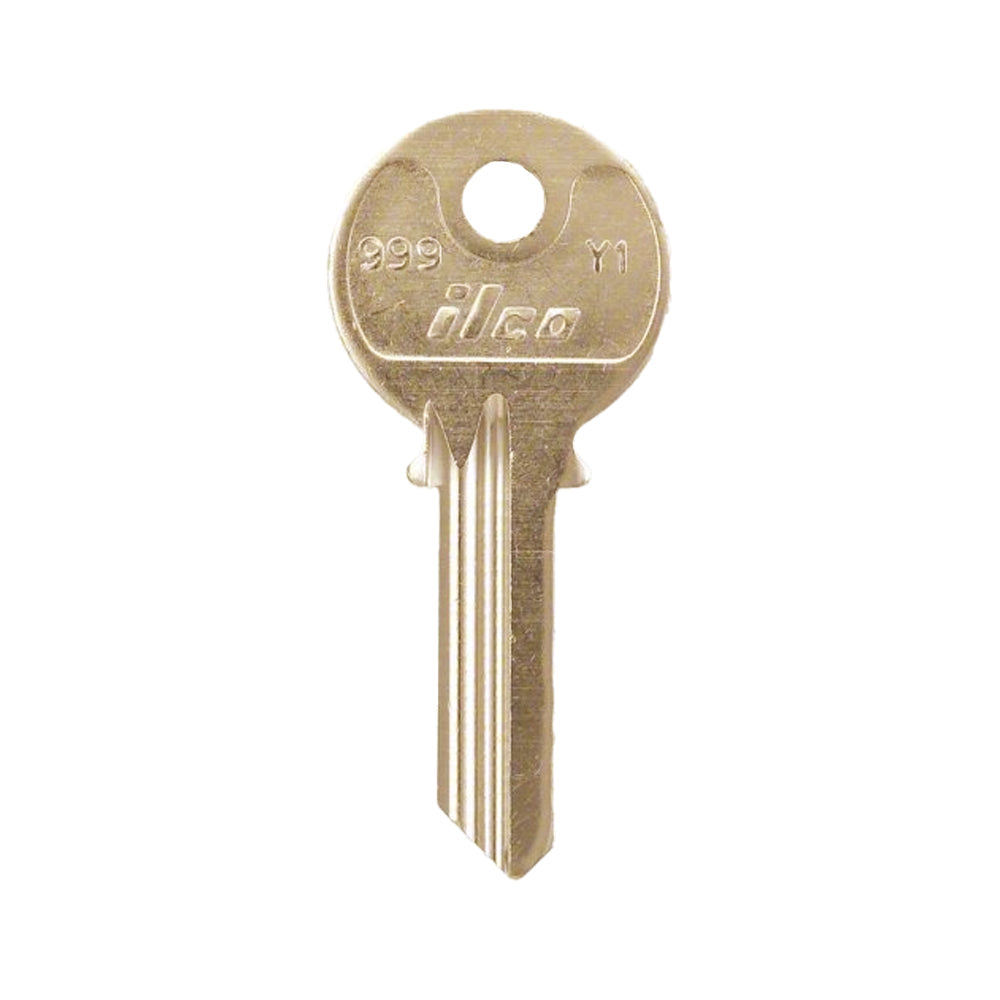 999 5-Pin Yale Key Blank - Brass Finish - YA-41DE / Y1 BR (Packs of 250)