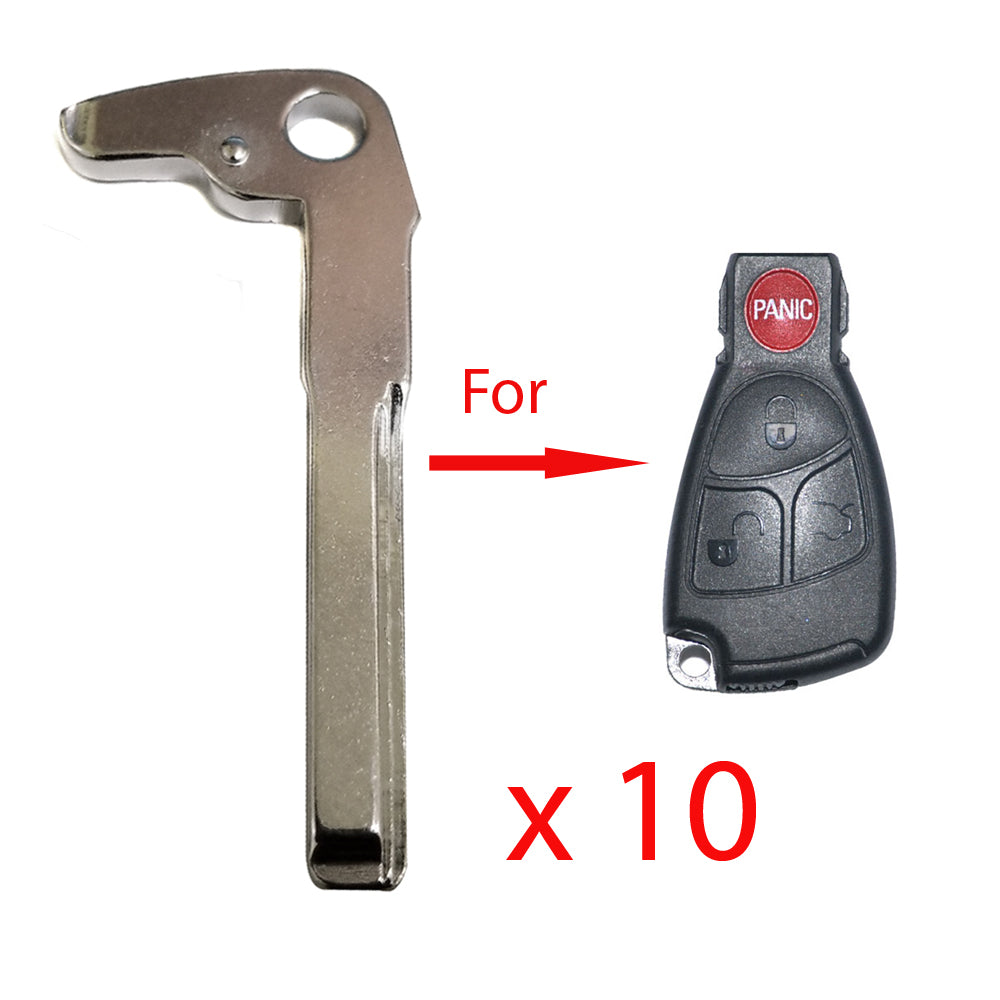 2006 - 2009 Mercedes Benz Emergency Key (10 Pack)