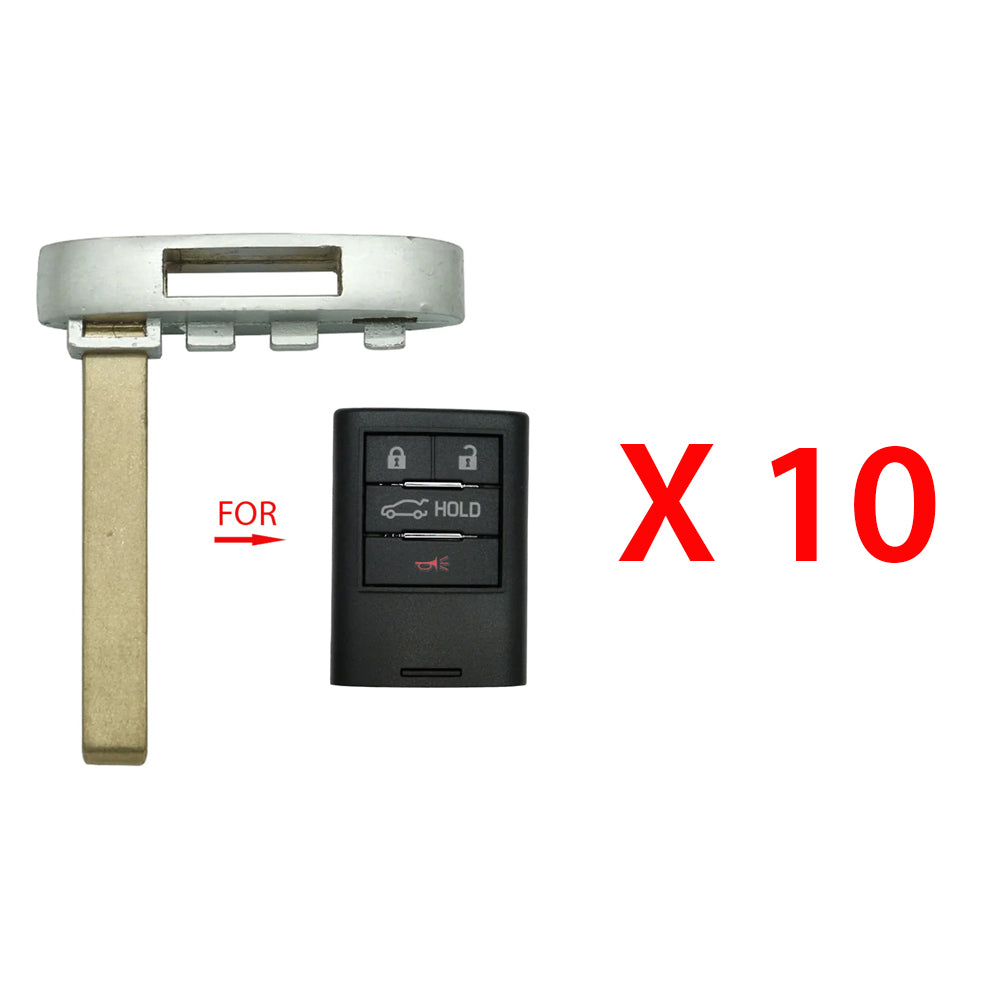 2010 - 2020 Cadillac Chevrolet Emergency Key - HU100