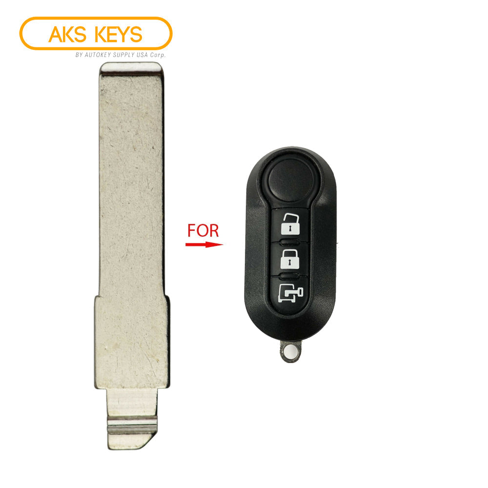 2012 - 2018 Dodge Fiat Remote Flip Key Blade