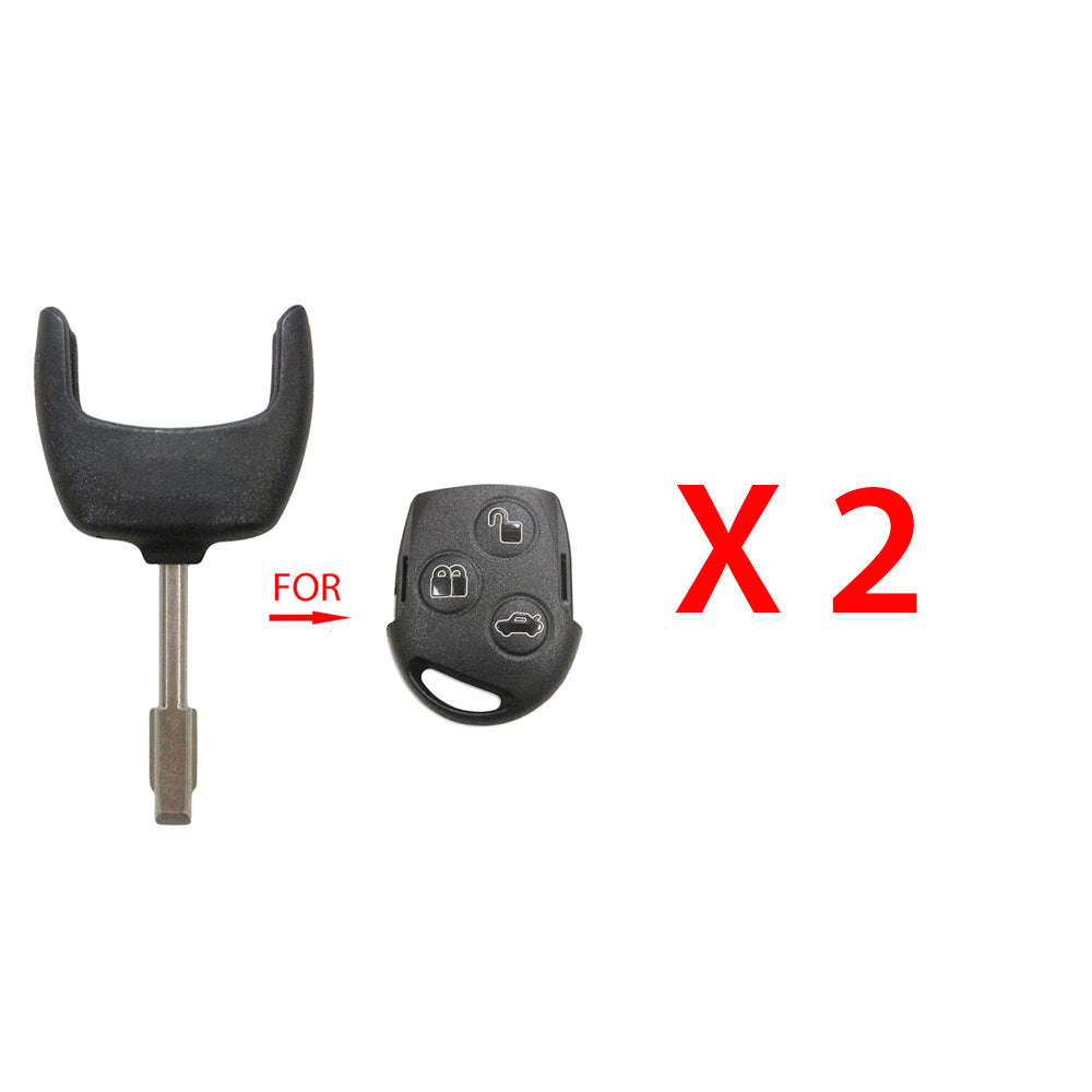 2011 - 2015 Ford Transit Connect Horseshoes Key Blade (2 Pack)