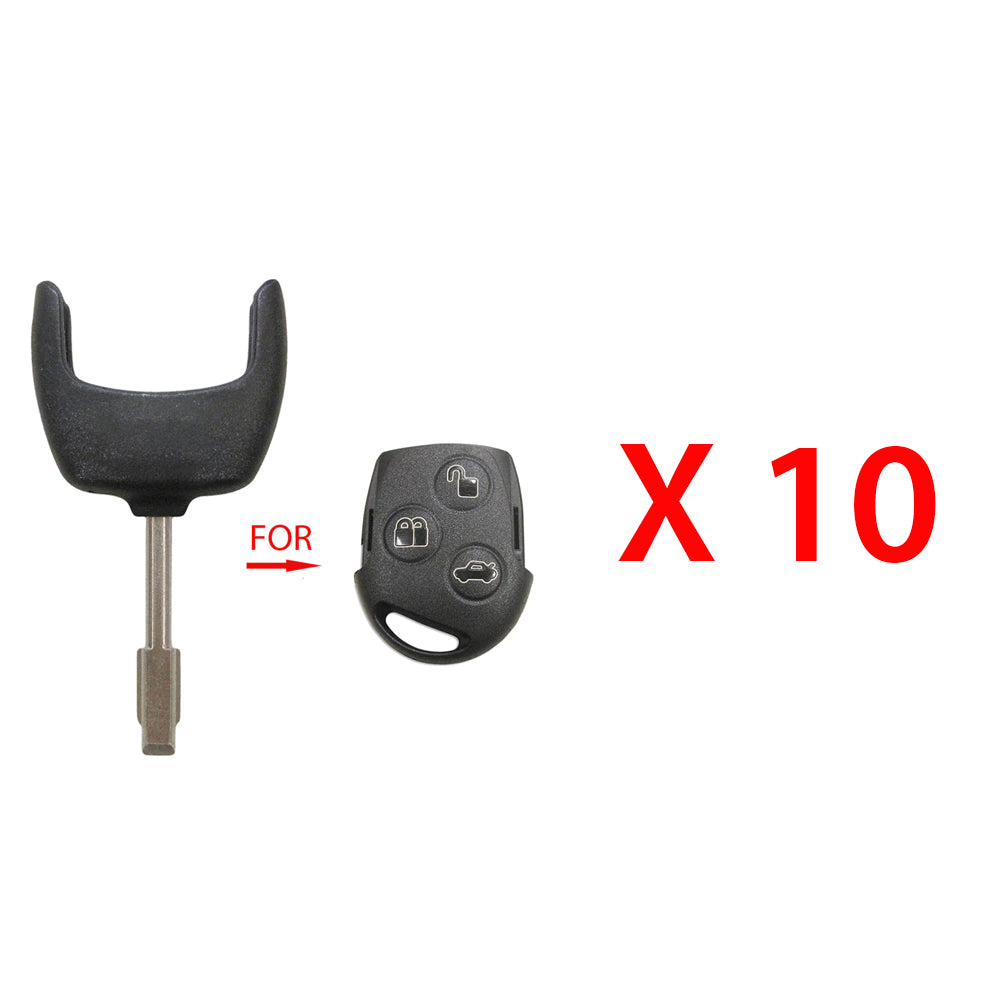 2011 - 2015 Ford Transit Connect Horseshoes Key Blade (10 Pack)