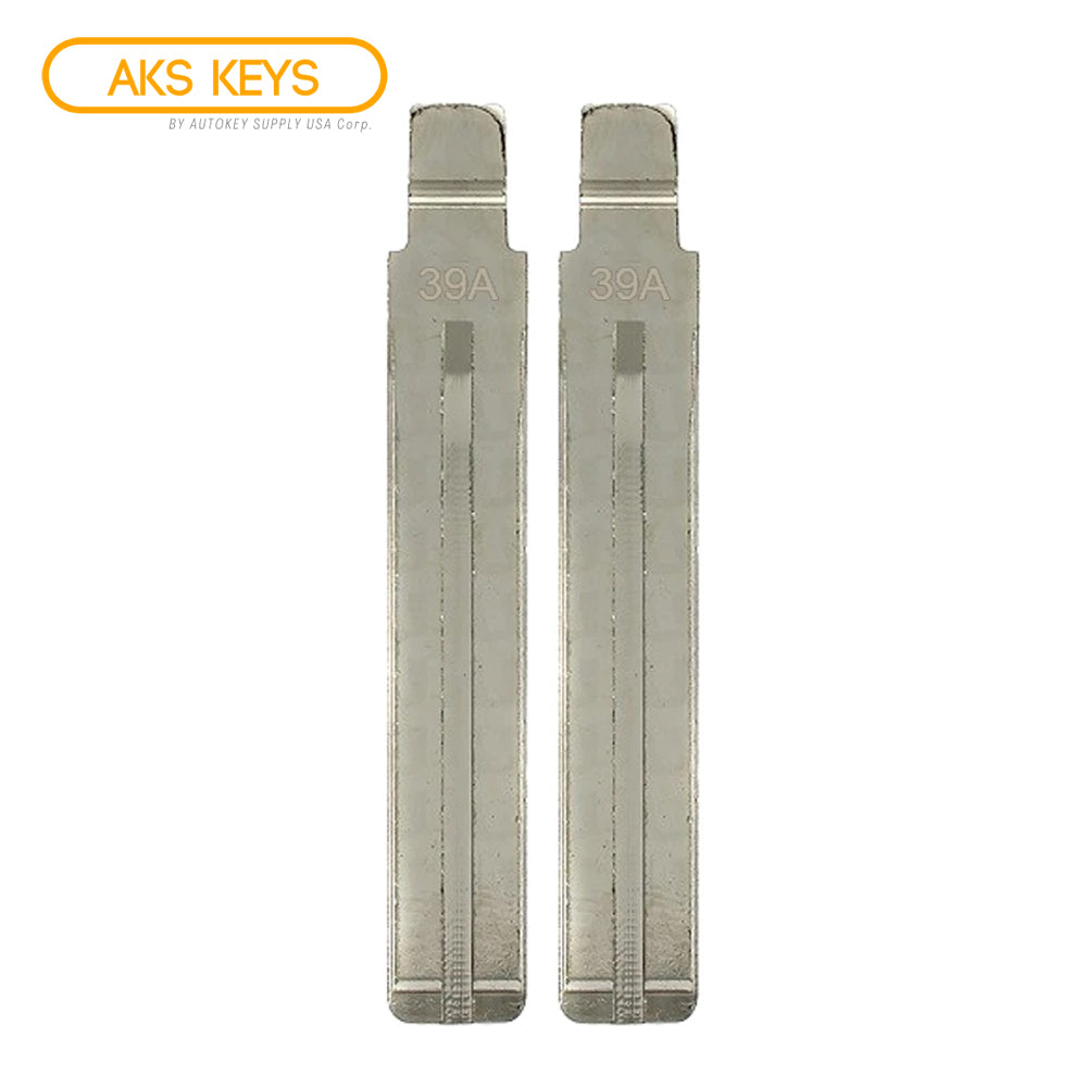 2015 - 2018 Hyundai Kia Remote Flip Key Blade (2 Pack)