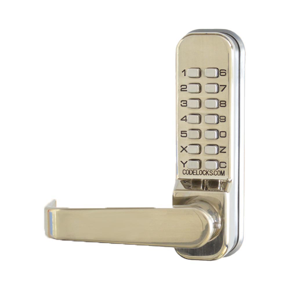 Codelocks CL415-BB SS 60mm Tubular Latchbolt Back to Back Medium Duty Mechanical locks, Stainless Steel