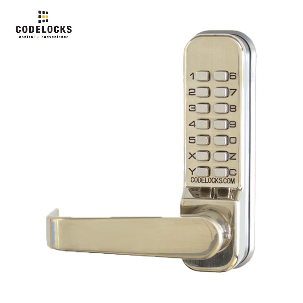 Codelocks CL415-BB SS 60mm Tubular Latchbolt Back to Back Medium Duty Mechanical locks, Stainless Steel