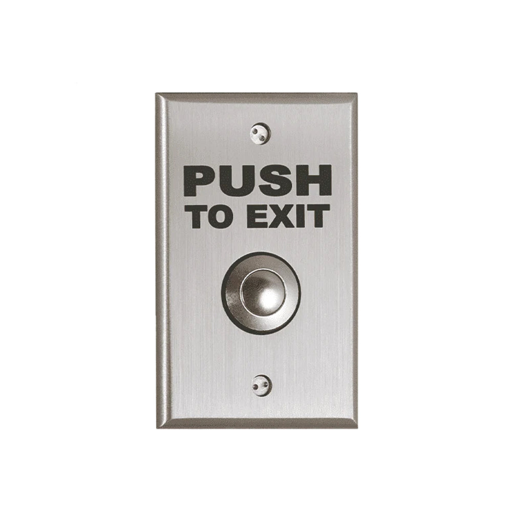 Camden CM-9080PTE Vandal Resistant Push Button Exit Switch - 12/24 VDC