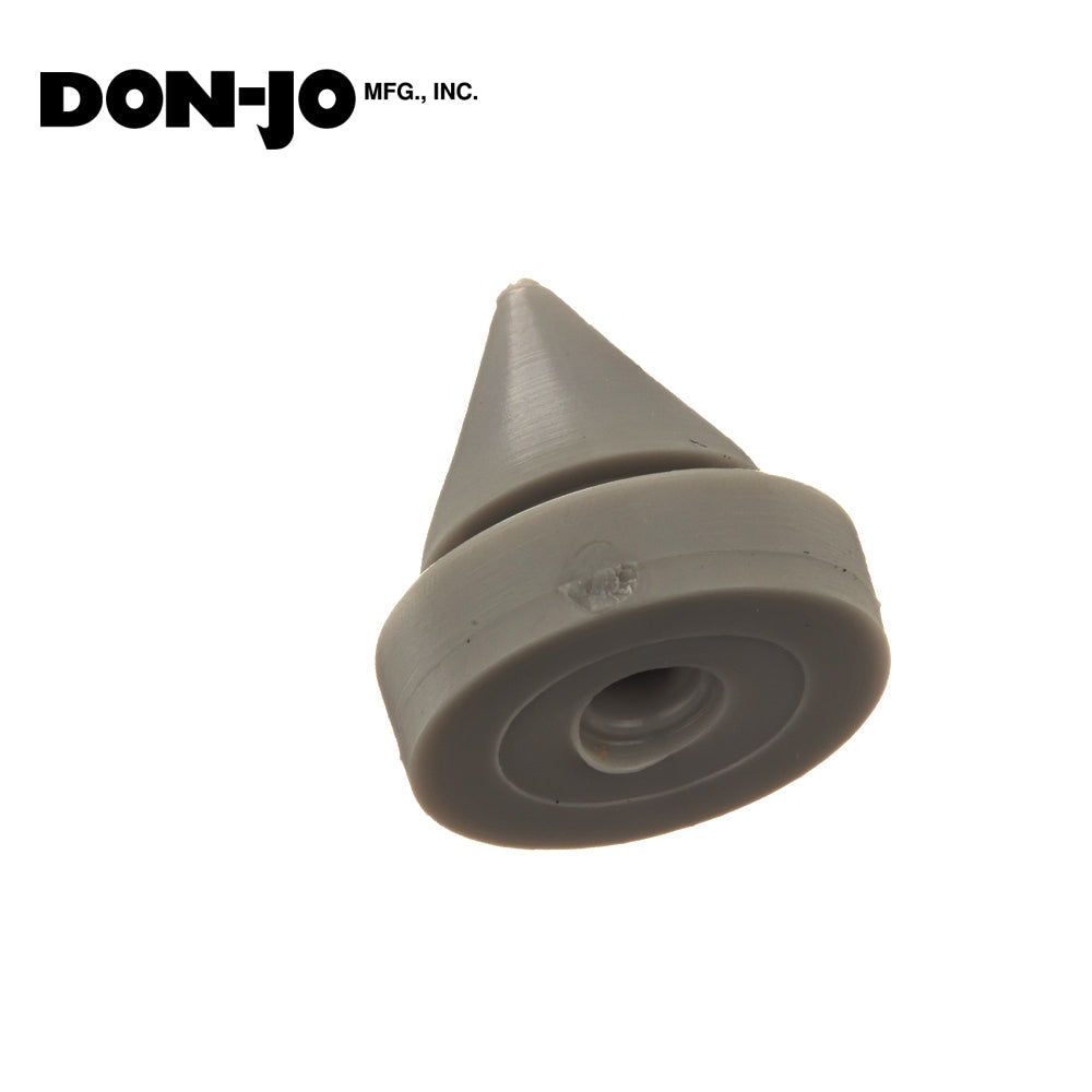 Don-Jo - 1608 Gray Rubber Door Silencer for Metal Frame