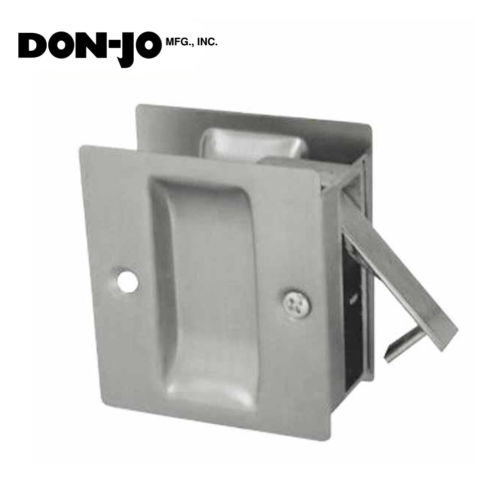 Don-Jo - Pocket Door Lock - Silver (PDL-100-625)