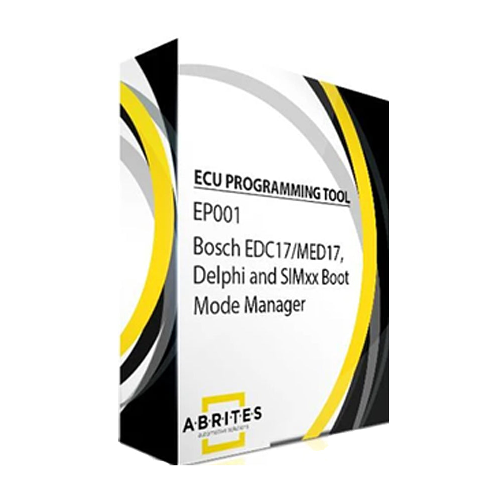 ABRITES - EP001 - BOSCH EDC17/MED17 DELPHI and SIMXX Boot Mode Manager Software