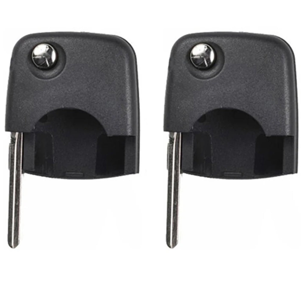 1997 - 2006 Audi Flip Key Shell Round Head / NON Chip (2 Pack)