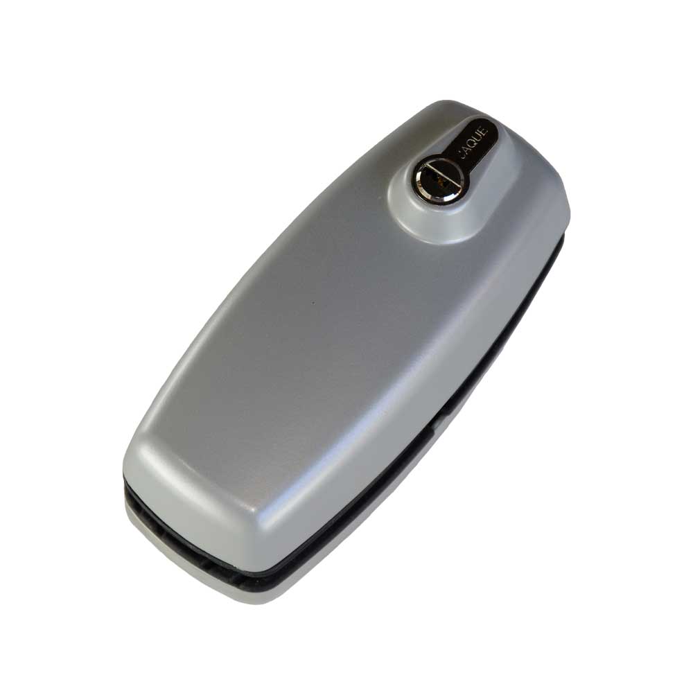 GAAB G180-PO-GRY Tempered Frameless Glass Door Lock Reversible 10 - 12mm Doors - Grey