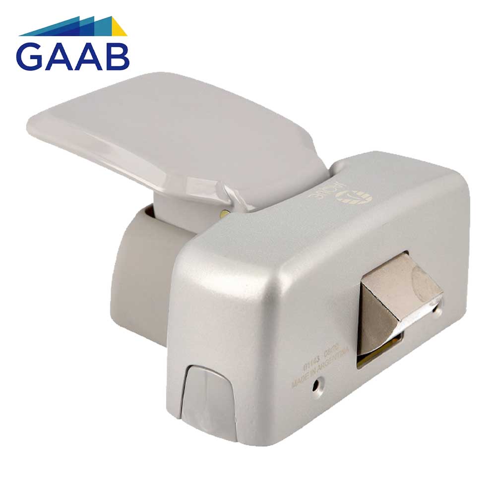 GAAB G241-GRY-Z Emergency Touch Push Pad Exit Device Single Doors - Grey & Gray