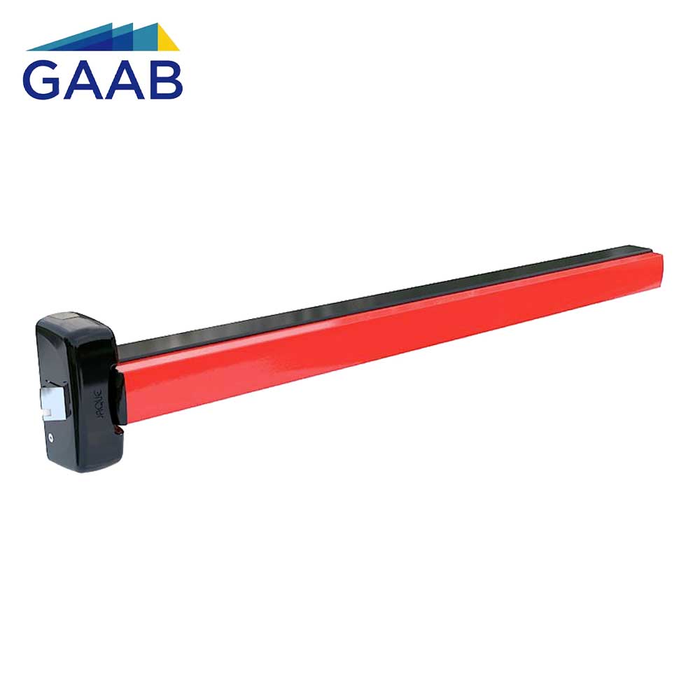 GAAB G300-36-R-BKR-Z Rim Panic Exit Device UNE EN-1125 Modular and Reversible Single Doors 33 Red
